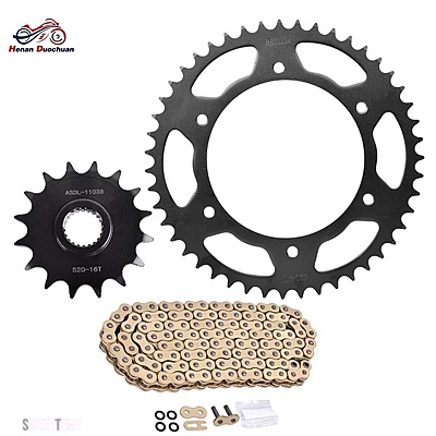 互換品 BMW 520 16T 47T バイクフロントリアスプロケットチェーン F650 94-00 F650GS 99-07 2011-15 F650GS FUNDURO ST STRADA DAKER SERTAO_3