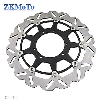 互換品 ホンダ バイク 320 MM 260 MMローターディスクフロントフローティングブレーキディスクCR125 CR250 CRF250R CRF450R CRF450R CRF250X CRF250RX_4