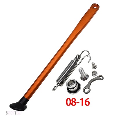 互換品 KTM CNC 125-500 XC XCW XCF XCFW EXC EXCF TPI 6 DAYS GA パーキングサイドスタンド キックスタンド スプリングキット付き バイク_5