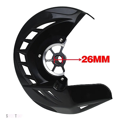 互換品 KTM バイク 22 MM 26 MMブレーキカバーフロントブレーキディスクガード 125 150 200 250 300 EXC EXC-F XCW XCFW SXF 2016-2023_8