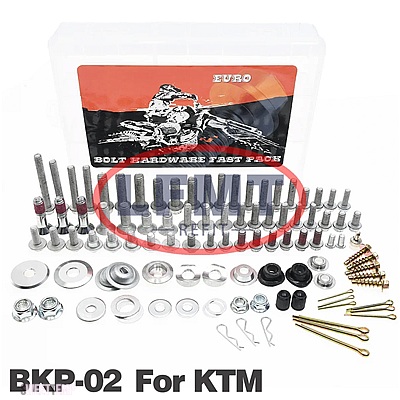 互換品 KTM バイク フルファスナー キット ハードウェア ボルト ネジ ファクトリースタイル 125-530 SX XC XCF XCW XCWF SXF EXC EXC-F TPI 6D 2003-202_8