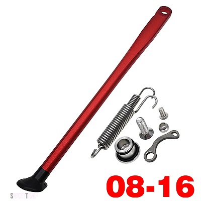 互換品 KTM 150 250-500 SX XC SXF XCF EXC E TPI 2008-2024 ABS プラスチックサイドスタンドキックスタンドベースフット 間 モトクロス_4