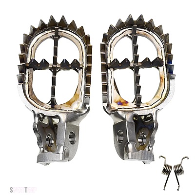 互換品 KTM 85SX モトクロスチタン合金フットレストペグフットレストフットペグ SX SX-F XC-F EXC EXCF XC 125 150 250 2016-2023