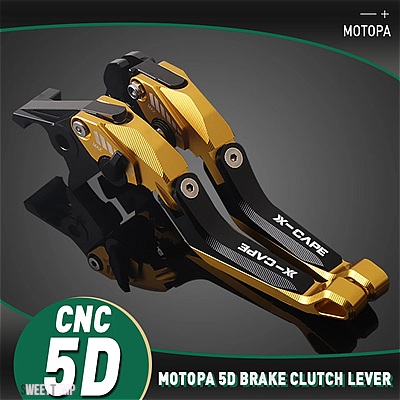 互換品 パーツそ他 MORINI X-CAPE 650 649 X CAPE650 MOTOPA バイク X-CAPE 650 調整可能 CNC 5D アルミ ブレーキ クラッチ レバー ハンドル_10