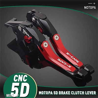 互換品 パーツそ他 MORINI X-CAPE 650 649 X CAPE650 MOTOPA バイク X-CAPE 650 調整可能 CNC 5D アルミ ブレーキ クラッチ レバー ハンドル_16