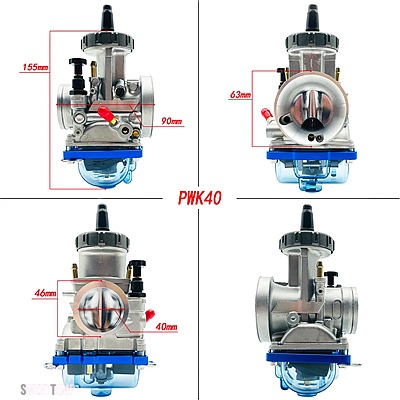 互換品 パーツそ他 汎用キャブレター KEIHIN コンペティション CNC PWK33 34 35 36 38 40 42 MM 2T 4T ストロークキャブレター 34 MM EXC12 LT 米国 199_6