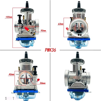 互換品 パーツそ他 汎用キャブレター KEIHIN コンペティション CNC PWK33 34 35 36 38 40 42 MM 2T 4T ストロークキャブレター 34 MM EXC12 LT 米国 199_1