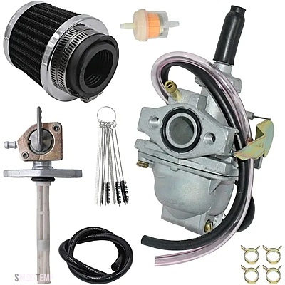 互換品 ミニバイクキャブレターエアフィルター燃料バルブペットコッ ホンダ XR50 CRF50 CRF50F Z50 50R Z50R Z50A 50 キャブレターフィット CRF XR_1