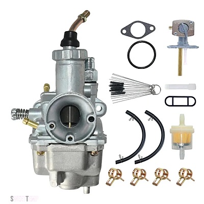 互換品 MOTO 4 YFM225 YFM 25 ATV CARB 1986 1987 1988 TIMBERWOLF 250 YFB250 ヤマハ キャブレター 燃料タンクスイッチ付き_1