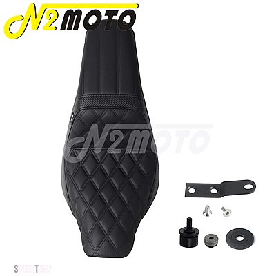 互換品 ハーレー シート5%ソフト硬 運転席/助手席 2-UP クッションジェルパッド ソフテイル スポーツグライド ローライダー 18-24