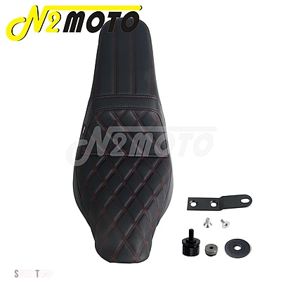 互換品 ハーレー シート5%ソフト硬 運転席/助手席 2-UP クッションジェルパッド ソフテイル スポーツグライド ローライダー 18-24