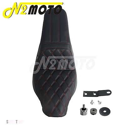 互換品 ハーレー シート5%ソフト硬 運転席/助手席 2-UP クッションジェルパッド ソフテイル スポーツグライド ローライダー 18-24