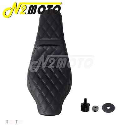 互換品 ハーレー シート5%ソフト硬 運転席/助手席 2-UP クッションジェルパッド ソフテイル スポーツグライド ローライダー 18-24