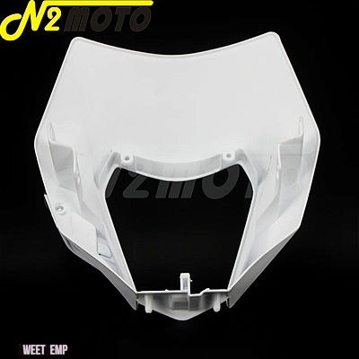 互換品 KTM LED 125 150 500 SX XC SX-F XC-W EXC 530 ヘッドライト ヘッドランプ マスク カバー モトクロス エンデューロ 間_9