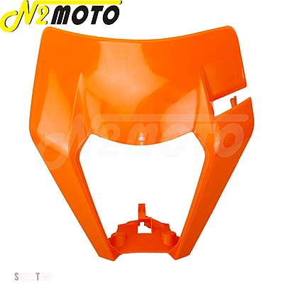 互換品 KTM LED 125 150 500 SX XC SX-F XC-W EXC 530 ヘッドライト ヘッドランプ マスク カバー モトクロス エンデューロ 間_2