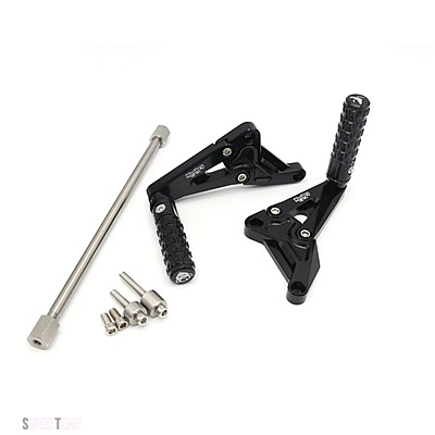 互換品 ホンダ MONKEY125 モンキー 125 2018-24 バイクアクセサリー フットペダル 合金_2