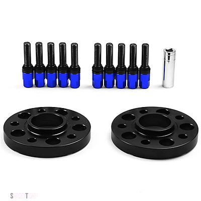 互換品 BMW 20MM 66.6MM 5X112MM ハブセントリックボアホイールスペーサー M14X1.25 テーパーボルト X5 G05 X7 G07 2018+ / ミニ ボールボルト付き