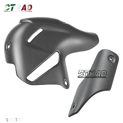 互換品 ドゥカティ アクラポビッチ エキゾースト スペシャル パニガーレ V4 V4S V4R ストリートファイター V4/S カーボン エキゾースト カバー ヒート