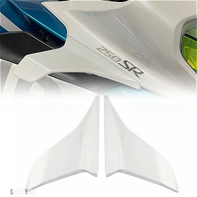互換品 CFMOTO CF250SR CF 250SR 300SR バイクパーツ フェアリング サイドダウンフォース ネイキッドスポイラー 固定ウイングレット ウィング_3