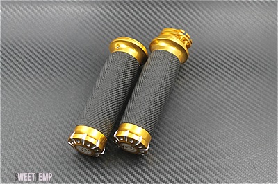互換品 ハーレー バイクグリップ 1.25インチ ラバーハンドルグリップ ハンドルバーグリップ スポーツスター 883 1200 クルーザー ツーリング ダイナ ソ