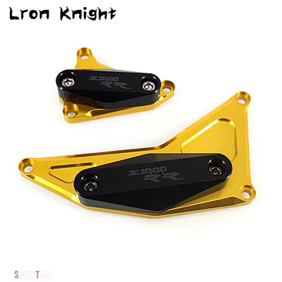互換品 BMW S1000RR S 1000RR 2009-2014-16 バイク CNC エンジンガード エンジンカバー クラッシュプロテクターパッド_4