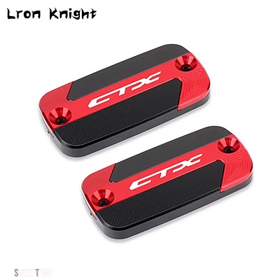 互換品 CTX 700 1300 700N CXT700 CXT700N CTX1300 2014 2016 CNC フロントブレーキリザーバー液体タンクオイルカップカバー ホンダ - バイク_6