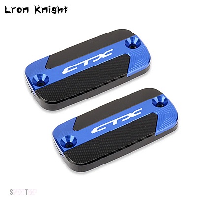 互換品 CTX 700 1300 700N CXT700 CXT700N CTX1300 2014 2016 CNC フロントブレーキリザーバー液体タンクオイルカップカバー ホンダ - バイク_8