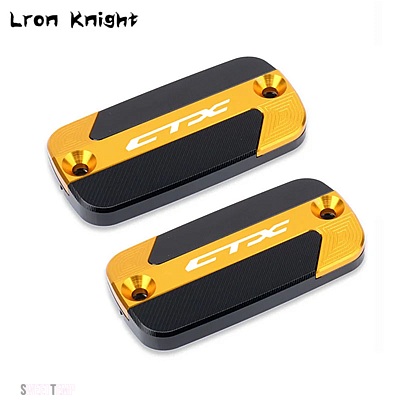互換品 CTX 700 1300 700N CXT700 CXT700N CTX1300 2014 2016 CNC フロントブレーキリザーバー液体タンクオイルカップカバー ホンダ - バイク_10