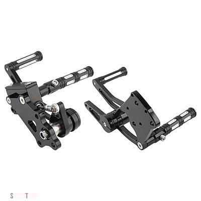 互換品 ハーレー バイク ビレット アルミ フォワード コントロール キット フットペグ レスト ソフテイル ストリート ボブ ローライダー FXLR FXBB 2000