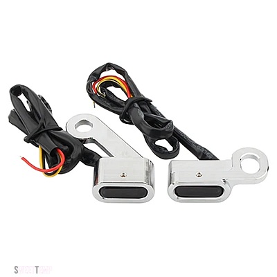互換品 ハーレー スポーツスター 883 ロードスター 96-03 ソフテイル 96-14 バイク LED フロント + リア ウインカー インジケーター ランニング ライト