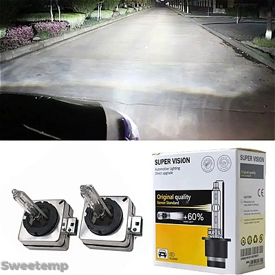互換品 トヨタ 2個 12V 35W キセノンヘッドライトバルブランプ D2S D2R D4S D4R D1S D3S D1 D2 D3 D4 4300K 6000K 8000K EZ 2011-2015用_1