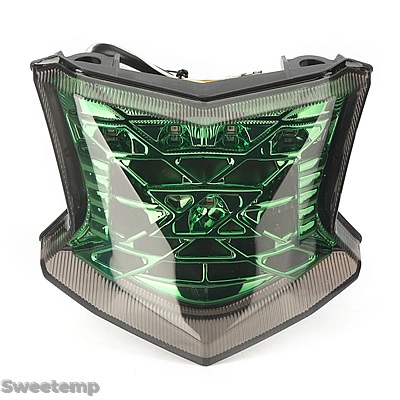 互換品 カワサキ バイク用一体型LEDリアテールライト テールライト ウィンカー ブレーキランプ Z650 Z900 ABS 2017-2023用_2
