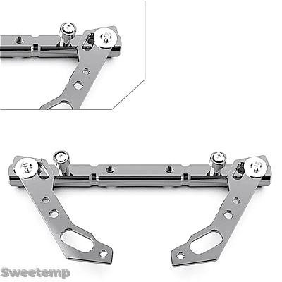 互換品 汎用バイクハンドルバーバランスクロスバーレバー7/8インチ強化調整CNCアルミ_5