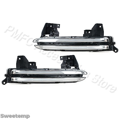 互換品 ポルシェ 車用 LED DRL デイタイムランニングライト フォグランプ ウィンカーランプ パナメーラ GTS 2014-16 97063108352 97063108452_2