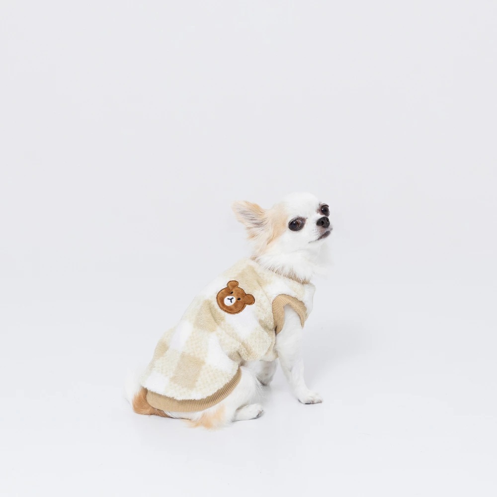 pipi 犬 服 春 秋 冬 可愛い 犬の服 ドッグウェア ペット服 袖なし