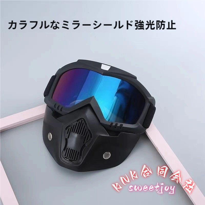防塵マスク活性炭フィルター付き KNK(株) PM2.5粉塵保護ゴーグルセット
