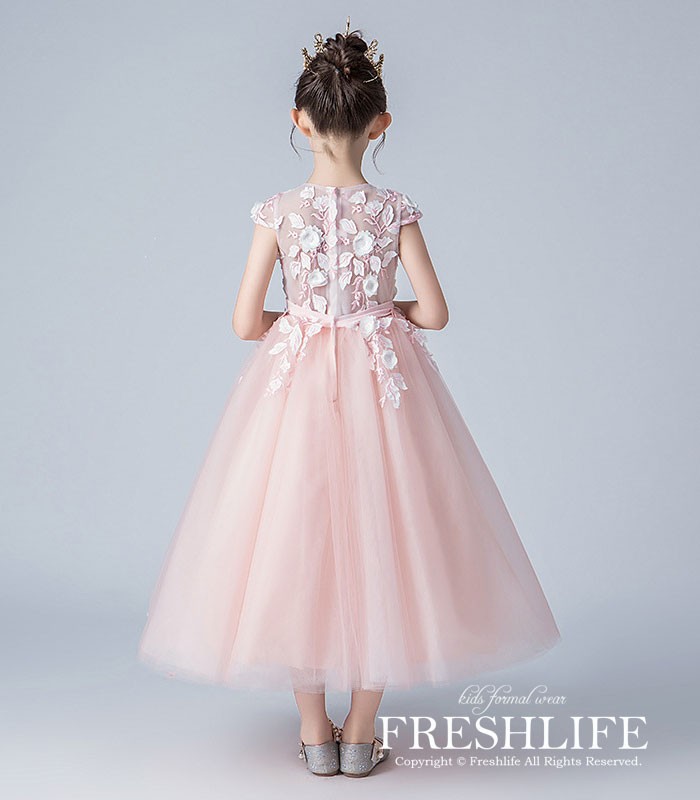 子供ドレス ピアノ発表会 ジュニアドレス ふんわりチュール160 150 140 演奏会 こども 子供服 コンクール キッズ フォーマル 新作 人気 女の子 結婚式