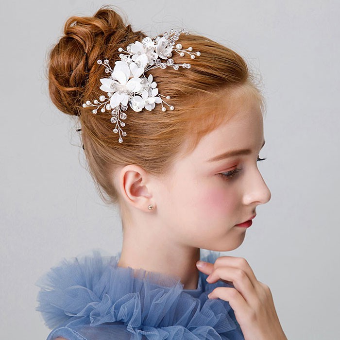 子供 【おしゃれ】 ヘアアクセサリー 結婚式 ピアノ 発表会 髪飾り ドレス小物