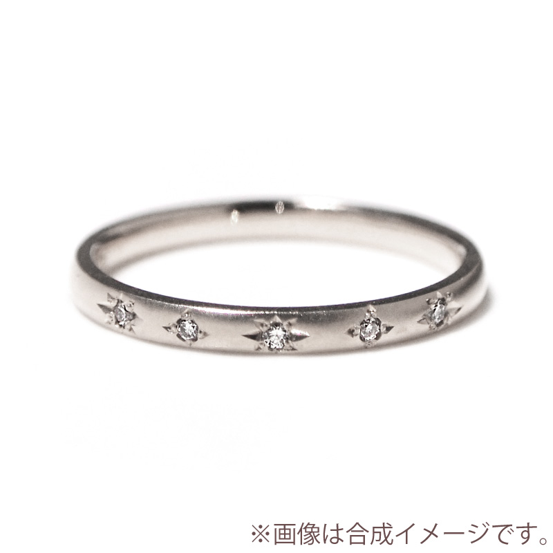 リング 指輪 ダイヤモンド マット レディース 女性 彼女 誕生日 記念日 プレゼント ギフト 18金 10金 K18 K10 金属アレルギー 対応 安心 ゴールド ストレートの画像