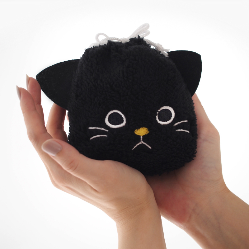 222 deux cent vingtーdeux（ドゥ サン ヴァン ドゥ） 黒猫 猫 ポーチ