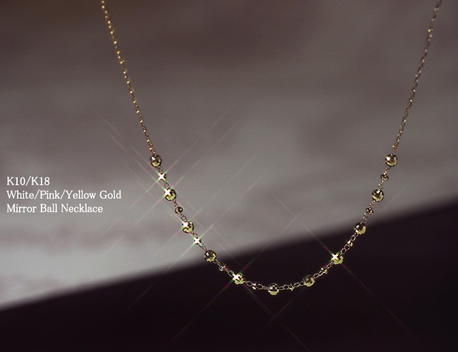 Sweets Jewelry Market 【母の日】 ネックレス ミラーボール