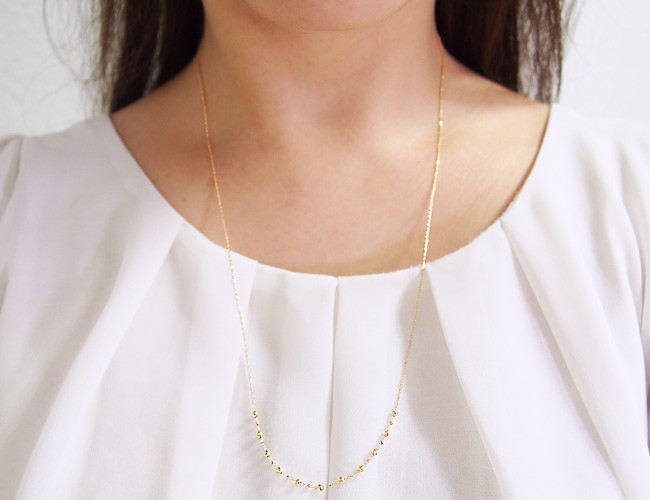 Sweets Jewelry Market 【母の日】 ネックレス ミラーボール