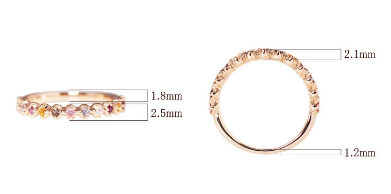 K18刻印あり トルマリンアミュレットリング 美品 楽天市場】アミュレット レインボー エタニティ リング 指輪 18金 18K