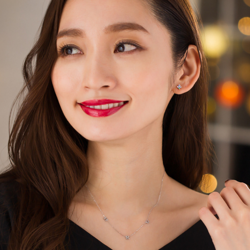 ピアス 花 フラワー セミオーダー 2.0mm キャッチ レディース 女性 彼女 誕生石 誕生日 記念日 プレゼント ギフト 18金 10金 金属アレルギー 対応 安心 金アレ | Sweets Jewelry Market | 08