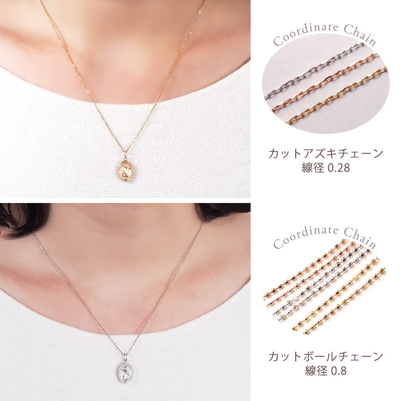 222 deux cent vingtーdeux（ドゥ サン ヴァン ドゥ） 猫 ネックレス
