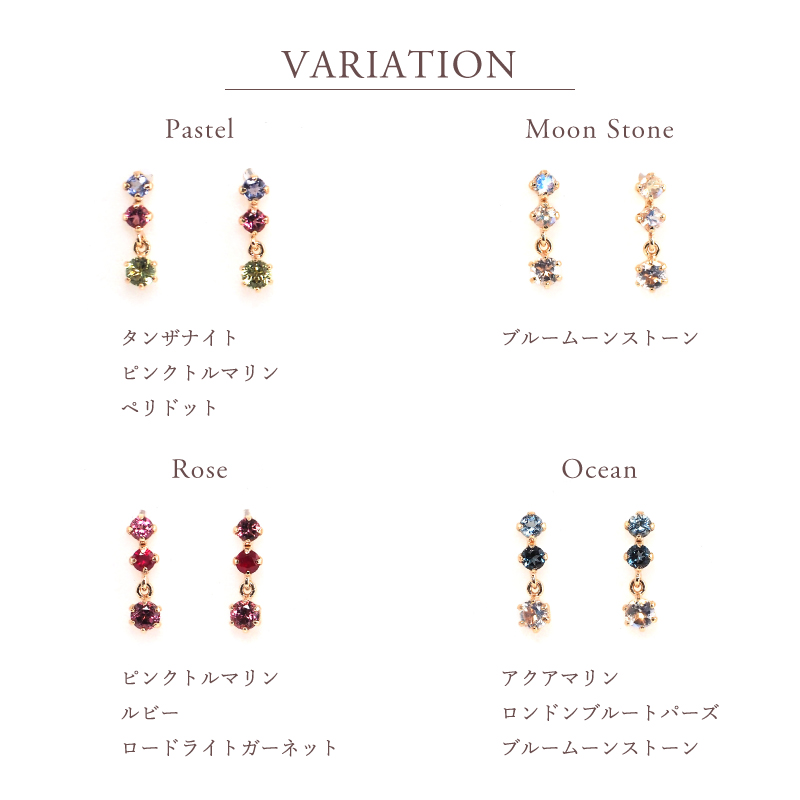 ピアス スタッド ポスト レディース 女性 彼女 誕生日 記念日 プレゼント ギフト10金 10K イエローゴールド プレスピアス 金属アレルギー 対応 安心 あすつく | Sweets Jewelry Market | 14