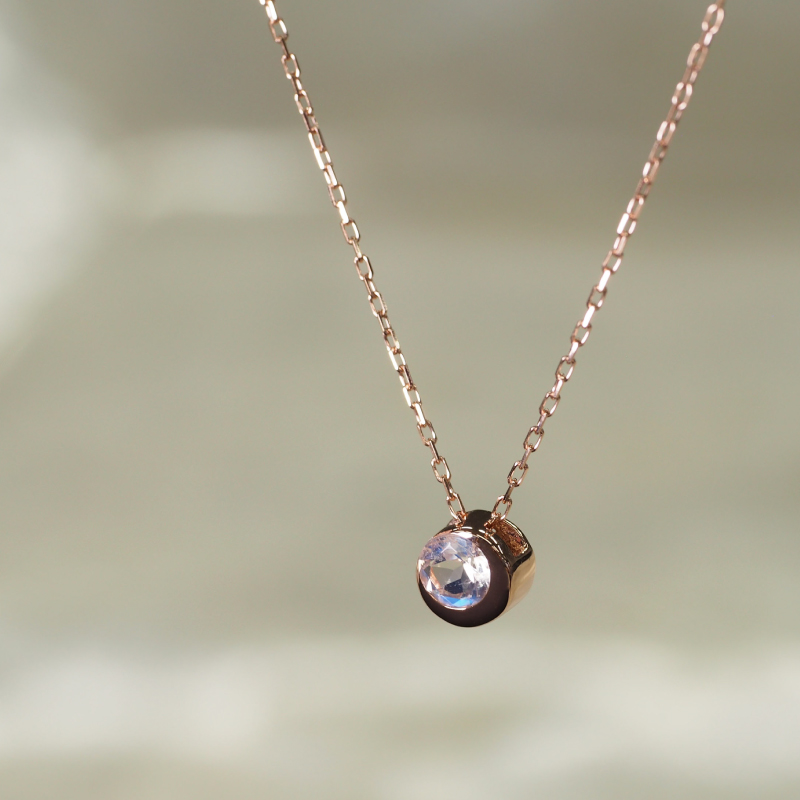 Sweets Jewelry Market ネックレス ムーンストーン 月 三日月