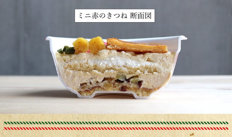 マルちゃん監修【ミニ赤いきつねとミニ緑のたぬき】カップラーメンそっくりケーキ