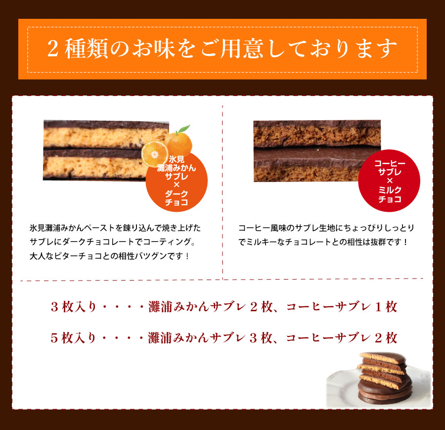 ホワイトデー ギフト 2026 チョコ チョコサブレ 3枚入 プレゼント