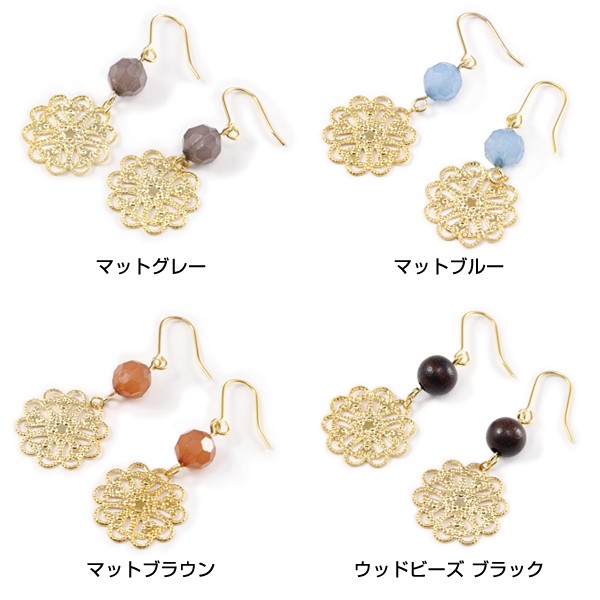 クリスタルピアス